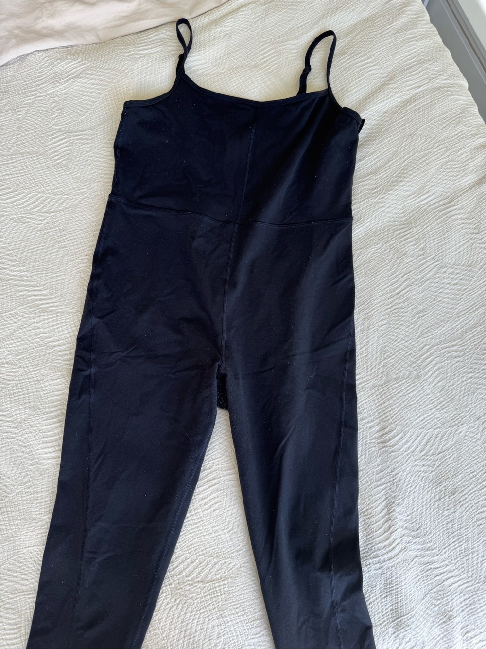 Aritzia Wilfred Divinity Long Romper - Black